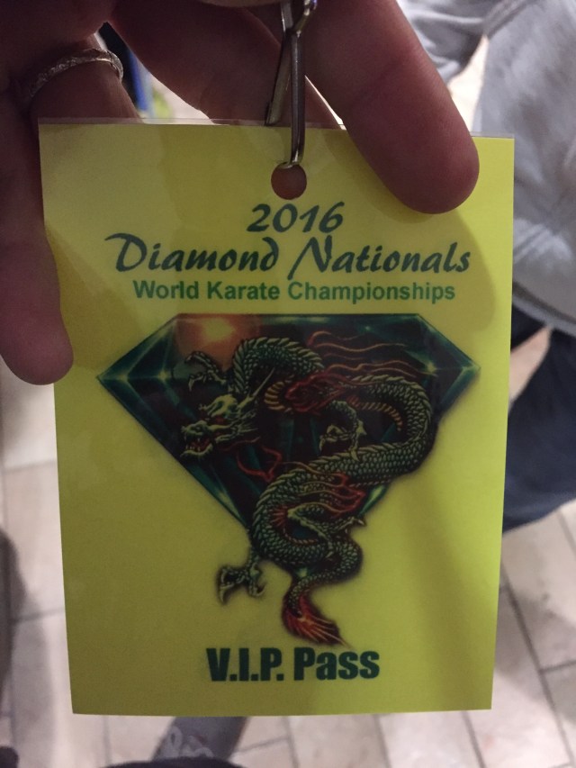 Diamond Nationals VIP