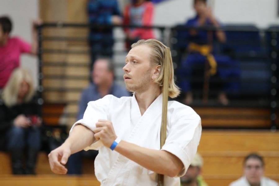 White Uniform, Bo-staff, karate